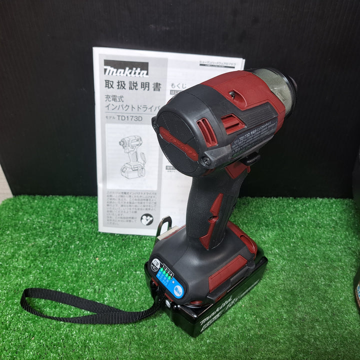 ★マキタ(makita) コードレスインパクトドライバー TD173DGXAR【岩槻店】