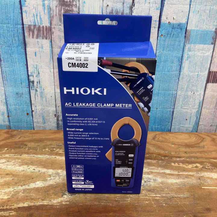 □日置電機(HIOKI) ACリーククランプメータ CM4002【柏店】