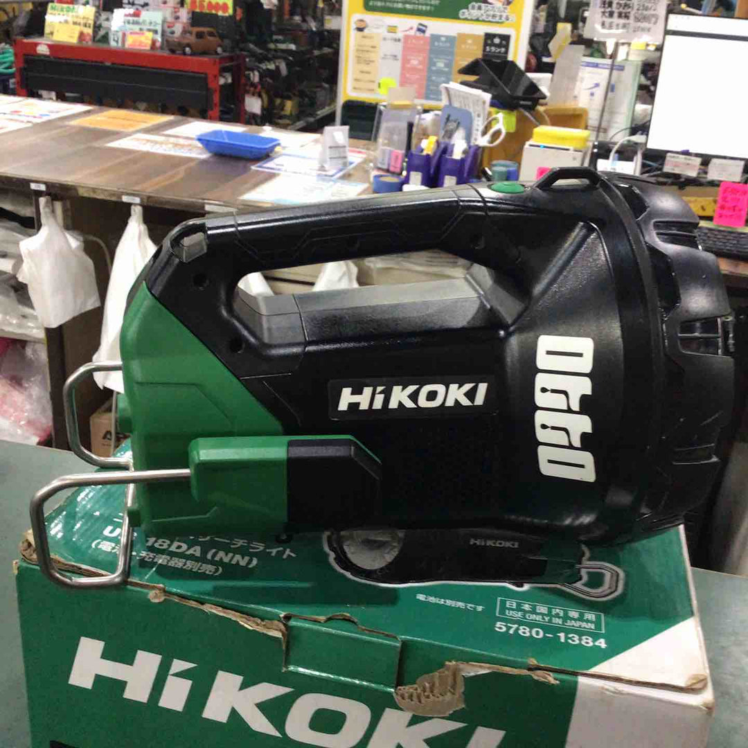 ◇ハイコーキ(HIKOKI ※旧:日立工機) コードレスサーチライト UB18DA(NN)【川口店】