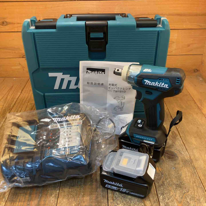 ★マキタ(makita) コードレスインパクトレンチ TW181DRGX【所沢店】