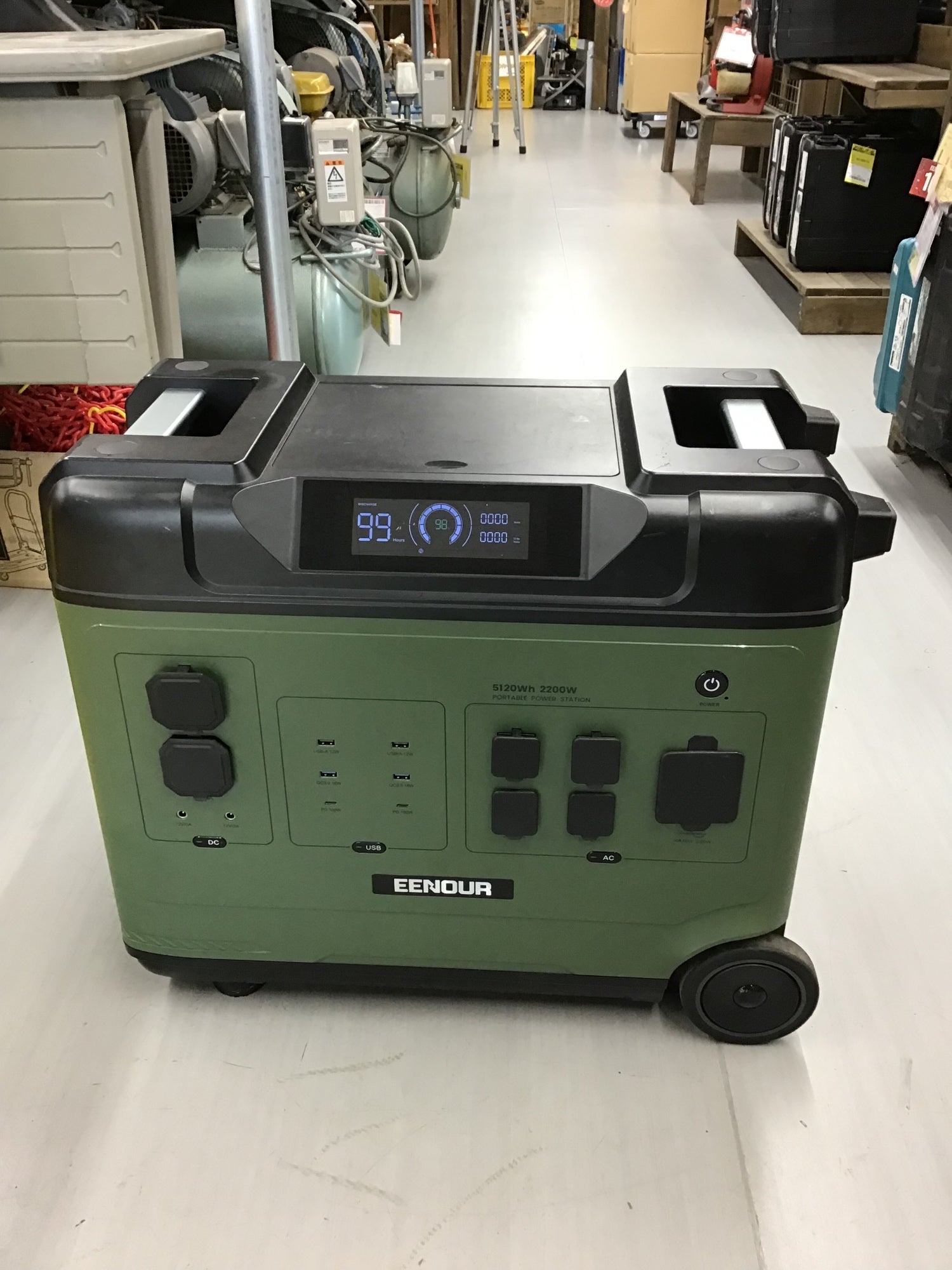 動作確認済み 店頭受取り限定】 EENOUR ポータブル電源 P5000 大容量