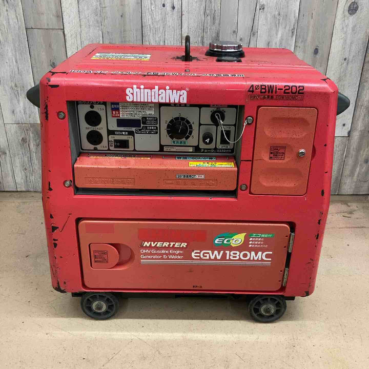 【中古品/店頭受取り限定】 新ダイワ(shindaiwa) エンジンウェルダーEGW180MC-i 溶接機【東大和店】
