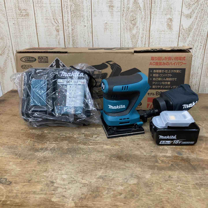 【未使用品】★マキタ(makita) コードレス防じんミニサンダ BO480DRG 外箱ダメージあり【柏店】