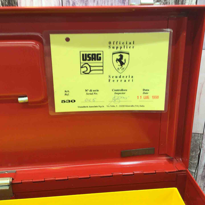 【中古品】USAG ウーザック 530 フェラーリ 工具箱 鍵等の付属品はございません。【八潮店】