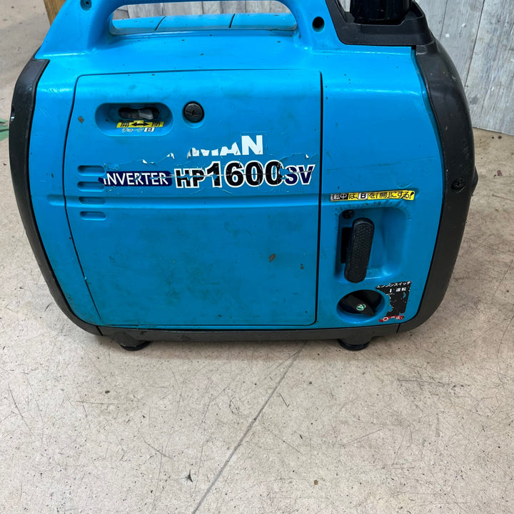 【中古品】★北越工業(エアーマン/AIRMAN) インバーター発電機 HP1600SV【東大和店】