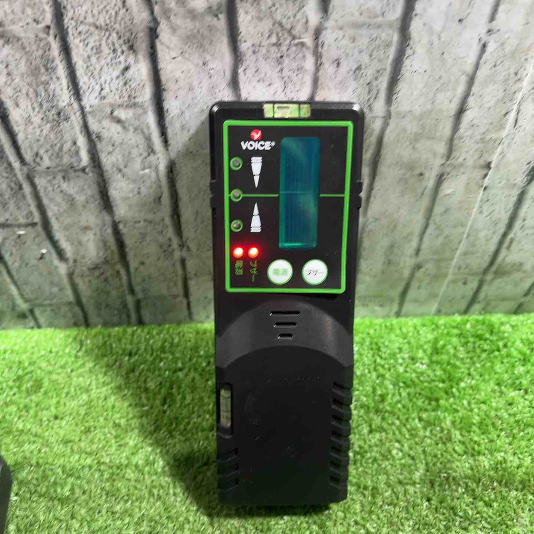 ◇VOICE レーザー墨出し器 5ライングリーンレーザー 矩十字・横 VLG-5X【川口店】