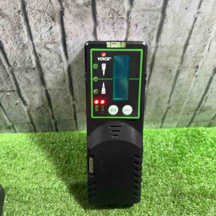 ◇VOICE レーザー墨出し器 5ライングリーンレーザー 矩十字・横 VLG-5X【川口店】