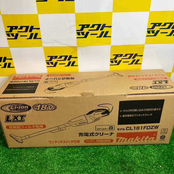 ☆マキタ(makita) コードレスクリーナー CL181FDZW【越谷店】