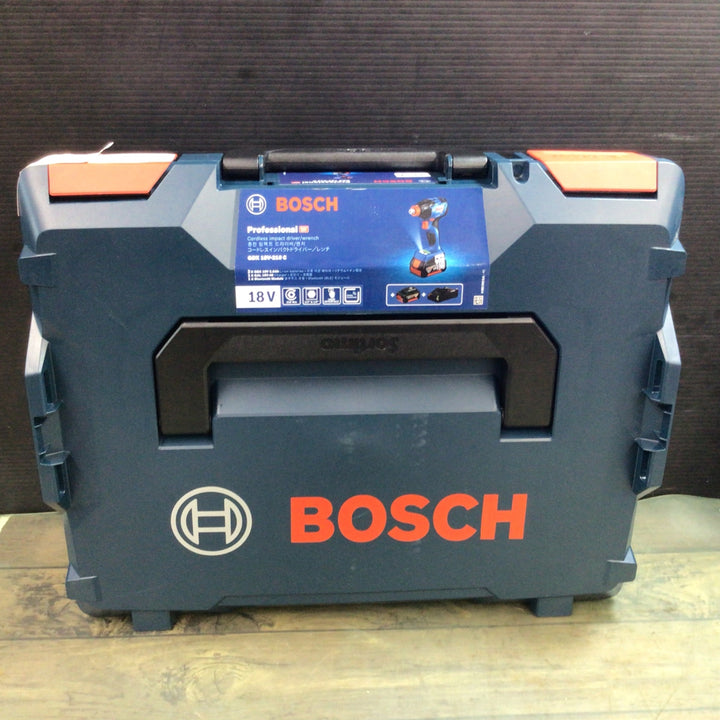 【未使用】〇Bosch Professional(ボッシュ)18V コードレスインパクトドライバー (5.0Ahバッテリーx2個･充電器･ベルトフック・キャリングケース付) GDX18V-210C【東大和店】