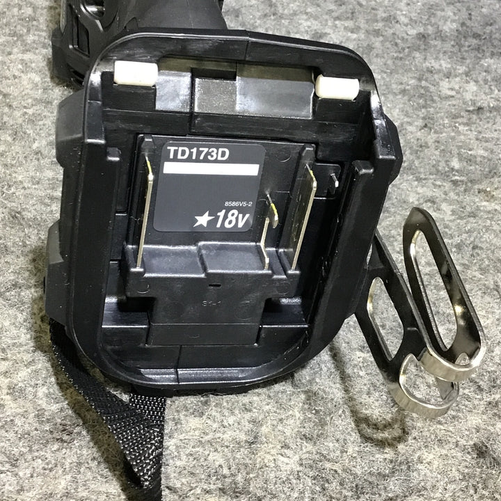 【未使用本体+中古バッテリーセット品】マキタ(makita) コードレスインパクトドライバー TD173DZB【桶川店】