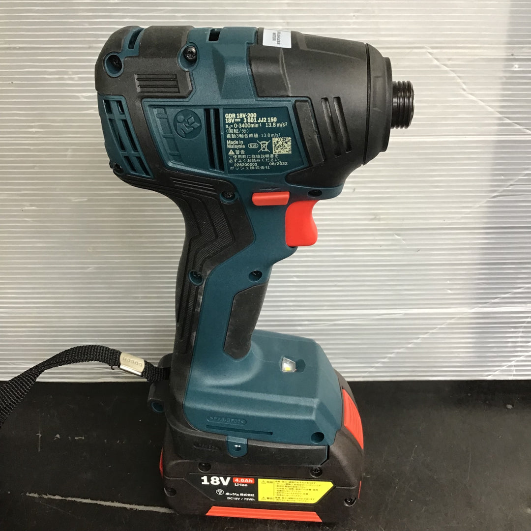 〇ボッシュ(BOSCH)  コンボキット GDR18V200GSBN 青【草加店】