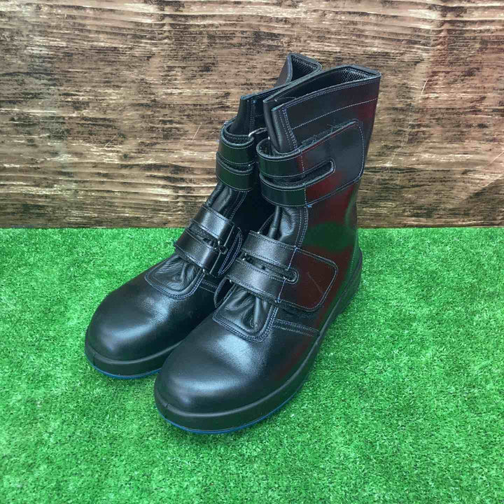 シモン/SIMON 安全靴 長編上 マジック 8538 黒 27 cm 3E【川越店】