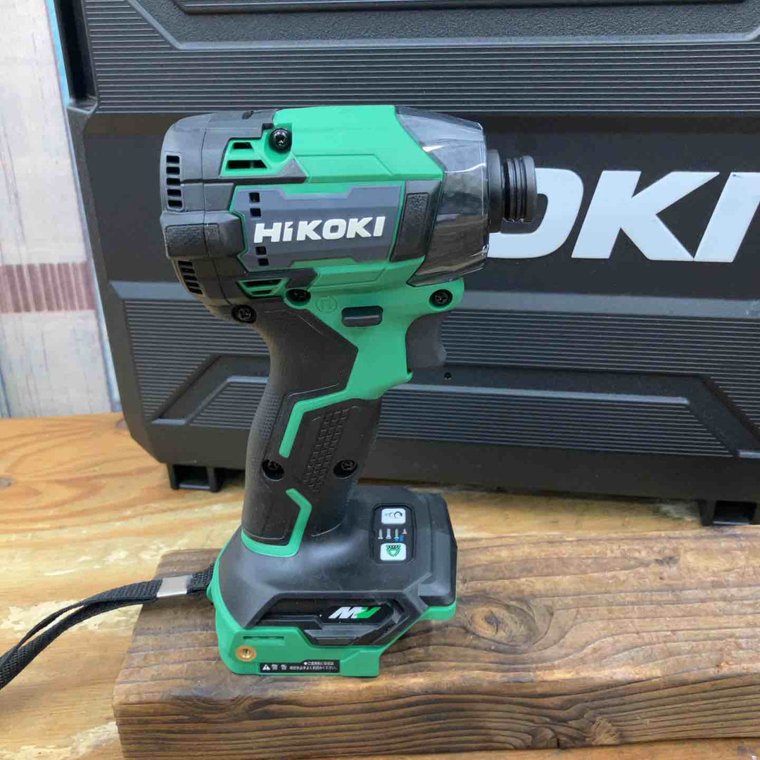 【美品】★ハイコーキ(HIKOKI ※旧:日立工機) コードレスインパクトドライバ アグレッシブグリーン WH36DD(2XHLSZ) 36V フルセット【柏店】
