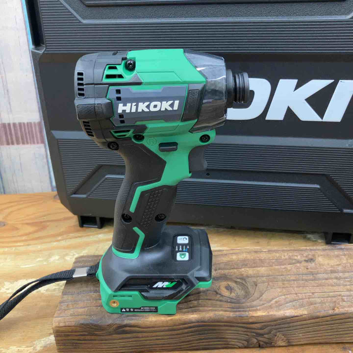 【美品】★ハイコーキ(HIKOKI ※旧:日立工機) コードレスインパクトドライバ アグレッシブグリーン WH36DD(2XHLSZ) 36V フルセット【柏店】