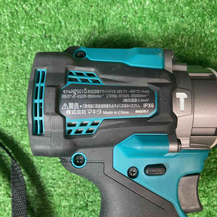 ★マキタ(makita) コードレス振動ドリルドライバー HP001GZ バッテリー付き【岩槻店】