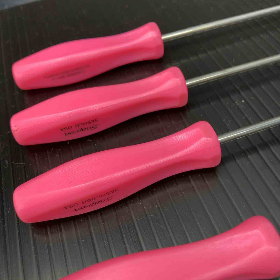 ▲スナップオン(Snap-on)ピックツール4本セット　ピンク【川越店】