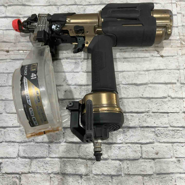 ★ハイコーキ(HIKOKI ※旧:日立工機) 高圧エアネジ打ち機 WF4HS【川口店】