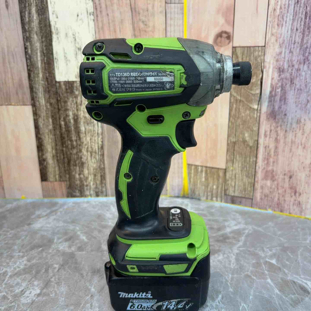 ★マキタ(makita) コードレスインパクトドライバー TD136DRFXL【八潮店】
