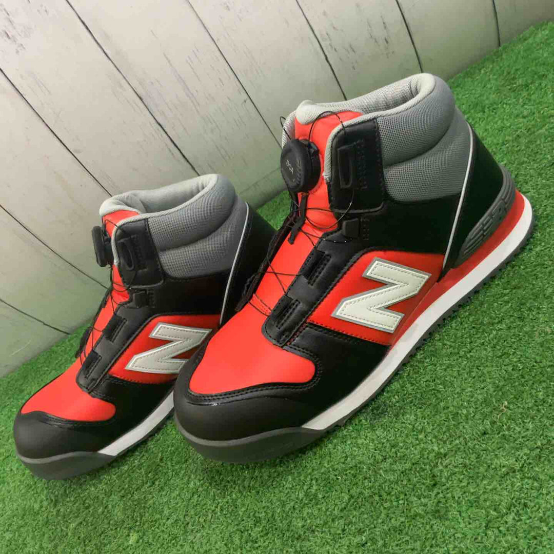 ニューバランス 安全靴 HB-231 ハリスバーグ レッド　26.5㎝【川口店】