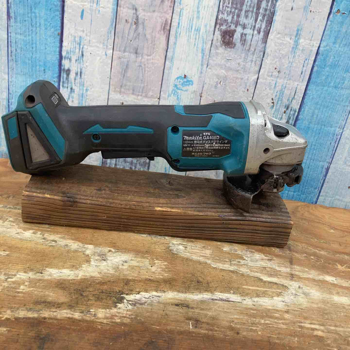★マキタ(makita) 100mmコードレスディスクグラインダ GA408DZ【柏店】