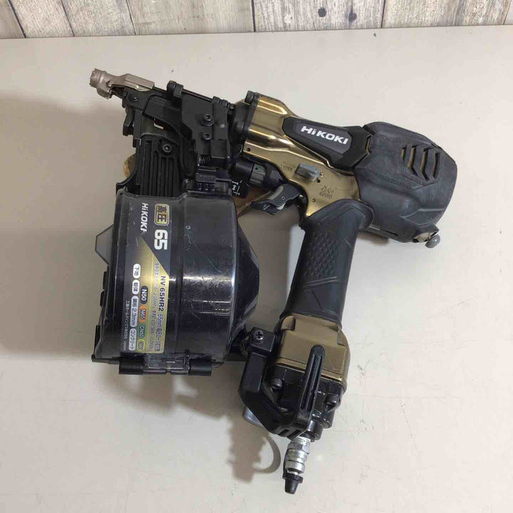 ★ハイコーキ(HIKOKI ※旧:日立工機) 高圧エア釘打ち機 NV65HR2(S)【戸田店】