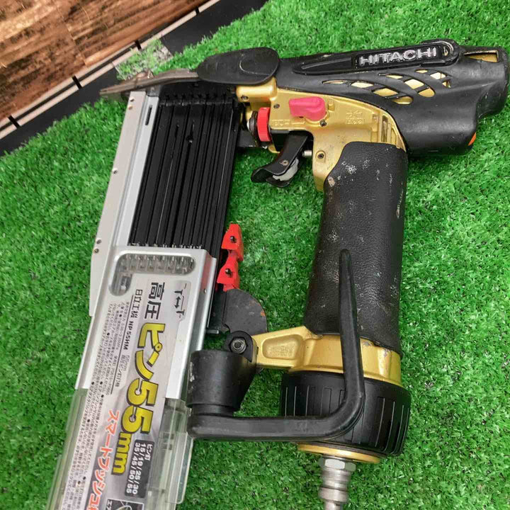 【中古品】ハイコーキ(HIKOKI ※旧:日立工機) 高圧ピンネイラ NP55HM 動作確認済み【川越店】