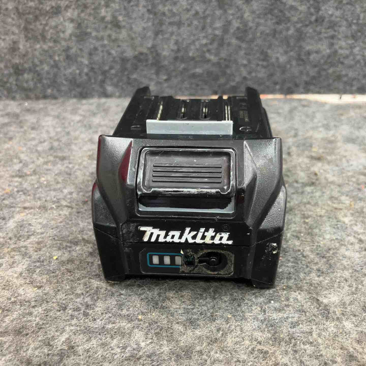 【現状品】★マキタ(makita) リチウムイオンバッテリー 40Vmax/2.5Ah BL4025 充電回数：130回＊パネル破れアリ【鴻巣店】