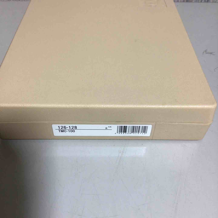 【美品】 ミツトヨ Mitutoyo 替駒式マイクロメーター  TMC-100 126-128 【戸田店】