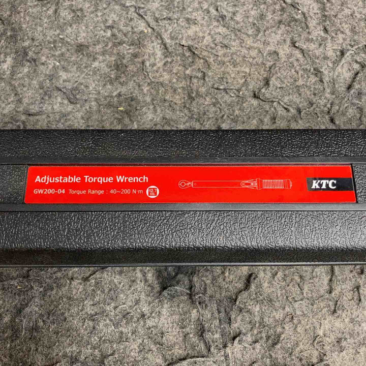 【現状品】 KTC/京都機械工具 12.7sq プレセット型トルクレンチ 40-200Nm GW200-04 【鴻巣店】