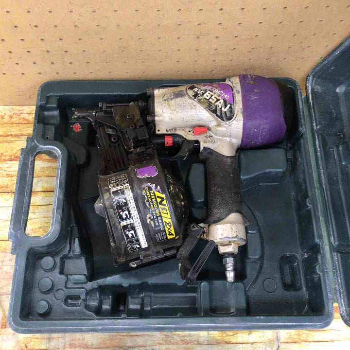 ★ハイコーキ(HIKOKI ※旧:日立工機) 常圧エア釘打ち機 NV65AJ【川崎店】