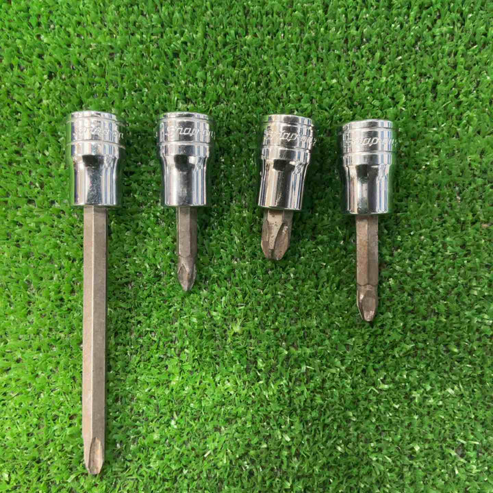 スナップオン(Snap-on) 3/8 プラスビットソケット FP22・32・34・41E 4個セット【草加店】