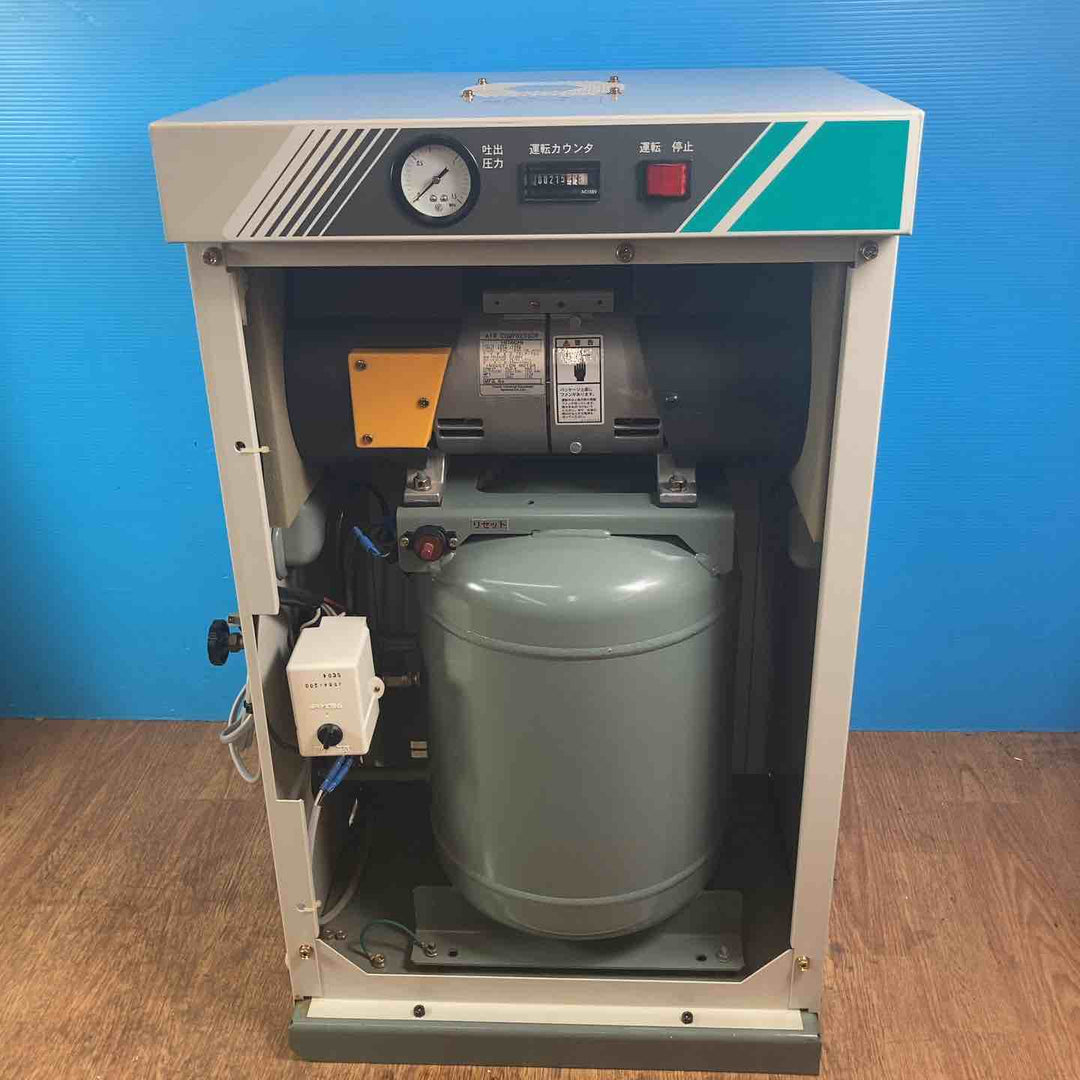 【店頭受取り限定】日立 パッケージコンプレッサー PO-0.75LS ※運転215時間【岩槻店】