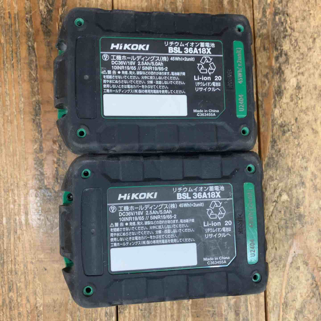 【動作良好】◇ハイコーキ(HIKOKI ※旧:日立工機) コードレスインパクトドライバー WH18DC(2XPZ)【所沢店】