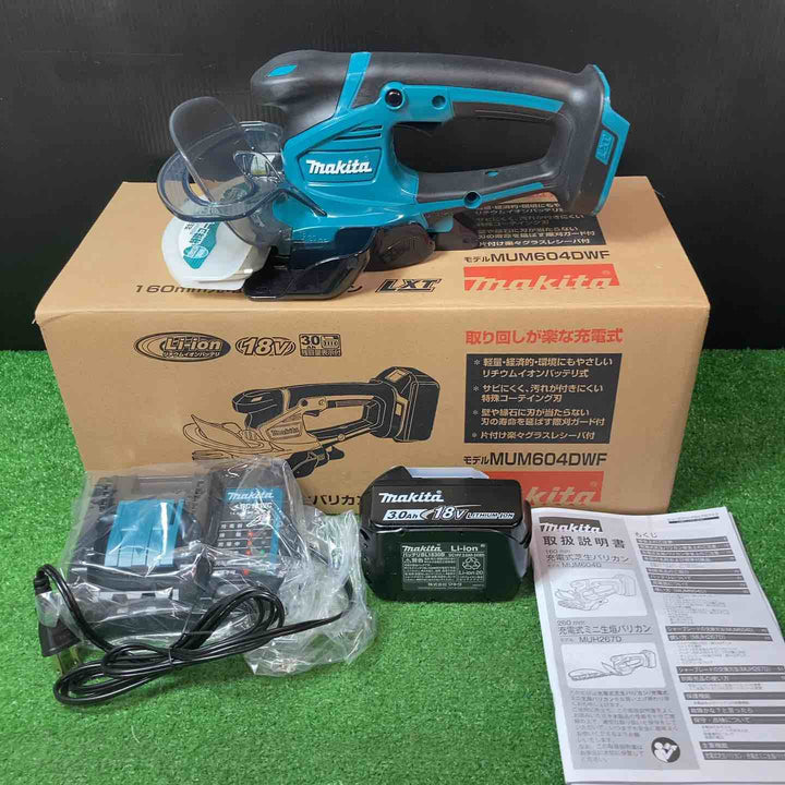 【未使用品(店頭展示品)】◇マキタ(Makita)160ミリ充電式芝生バリカン MUM604DWF【岩槻店】