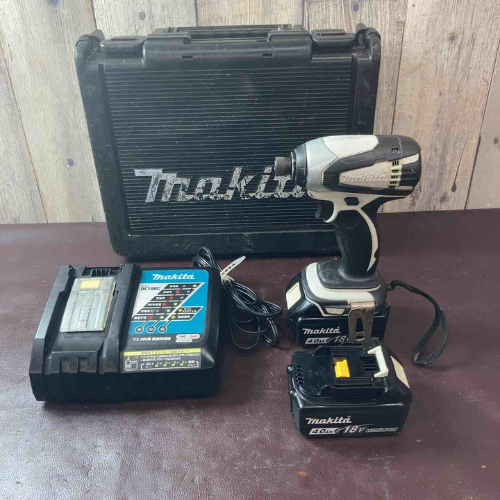 【中古品】 マキタ(makita) コードレスインパクトドライバー TD146DMX2W 【東大和店】