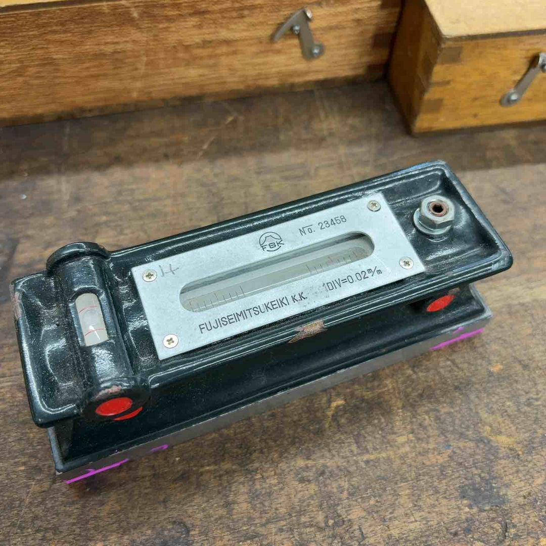 富士精密計器 精密平型水準器 No,23458 サイズ150【八潮店】