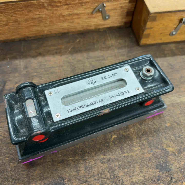 富士精密計器 精密平型水準器 No,23458 サイズ150【八潮店】