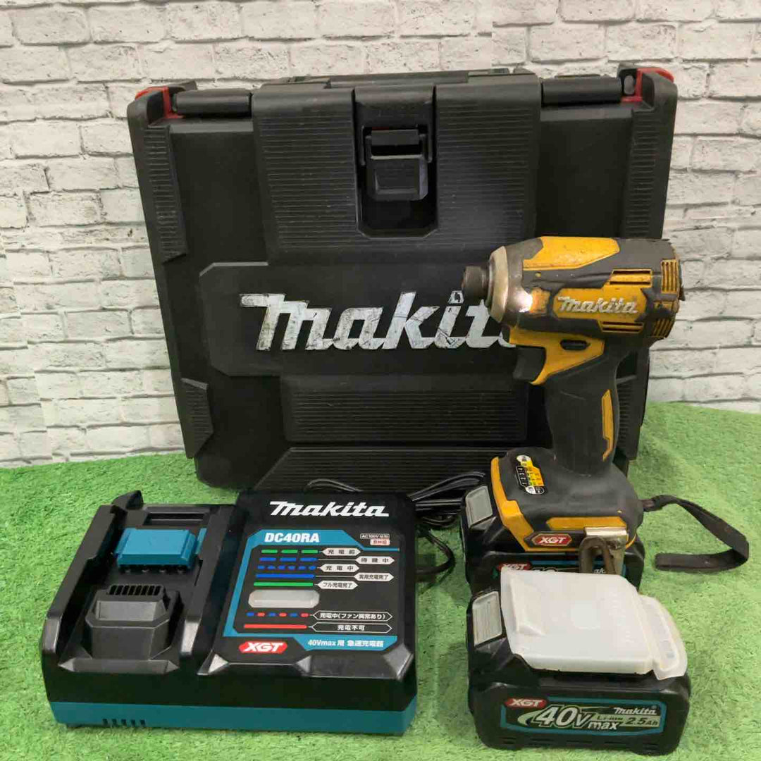 ☆マキタ(makita) コードレスインパクトドライバー TD001GDXFY 40V 