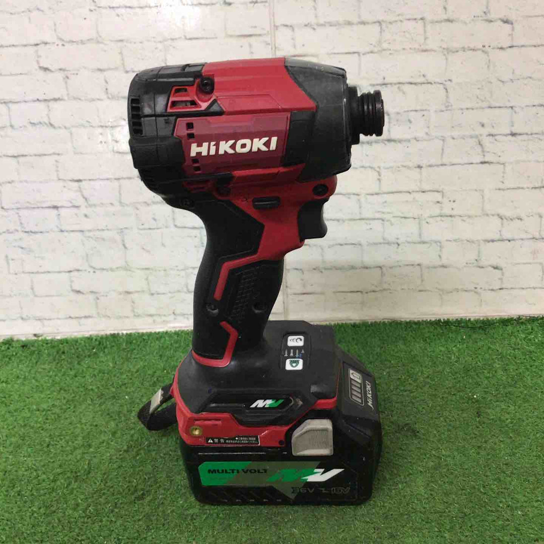 ★ハイコーキ(HIKOKI ※旧:日立工機) コードレスインパクトドライバ スコーピオンレッド WH36DD(2XHRSZ)【町田店】