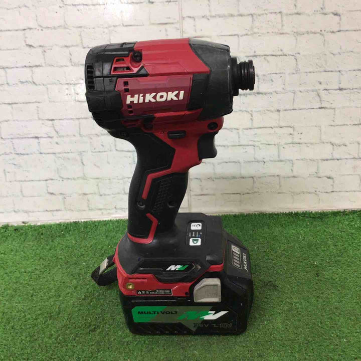 ★ハイコーキ(HIKOKI ※旧:日立工機) コードレスインパクトドライバ スコーピオンレッド WH36DD(2XHRSZ)【町田店】