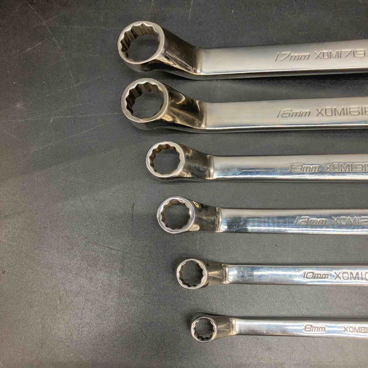 スナップオン(Snap-on) オフセットメガネレンチ XOMシリーズ USA 8mm-19mm 計6本セット【川越店】