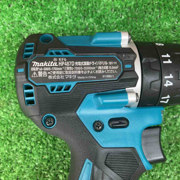 ★マキタ(makita) コードレス振動ドリルドライバー HP487DZ【川越店】