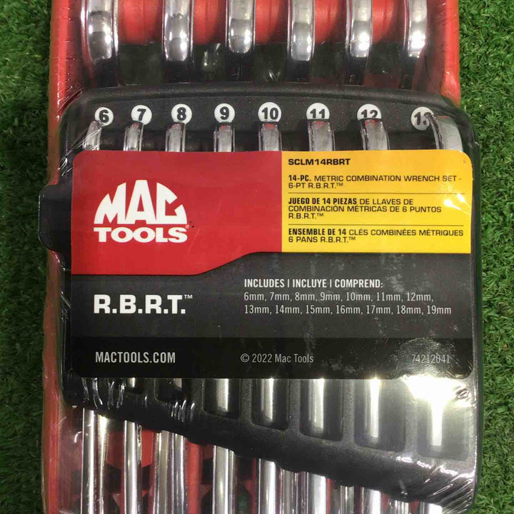 MACTOOLS マックツールズ メトリックコンビネーションレンチ SCML14RBRT【町田店】