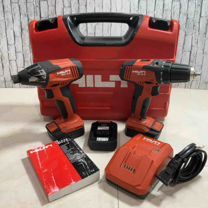 HILTI コードレスインパクト・ドリルドライバコンボ SID2-A SF2-A 10.8V 動作確認済み【川口店】