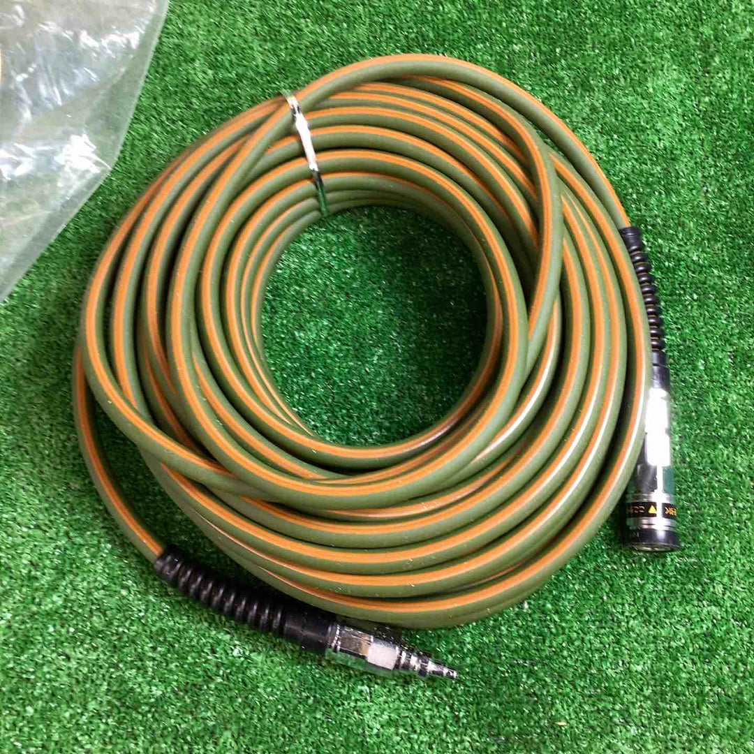 MAX やわすべりほーす 20m×Φ6mm ミリタリーグリーン　未使用品ですが汚れがある為、中古A品　【越谷店】