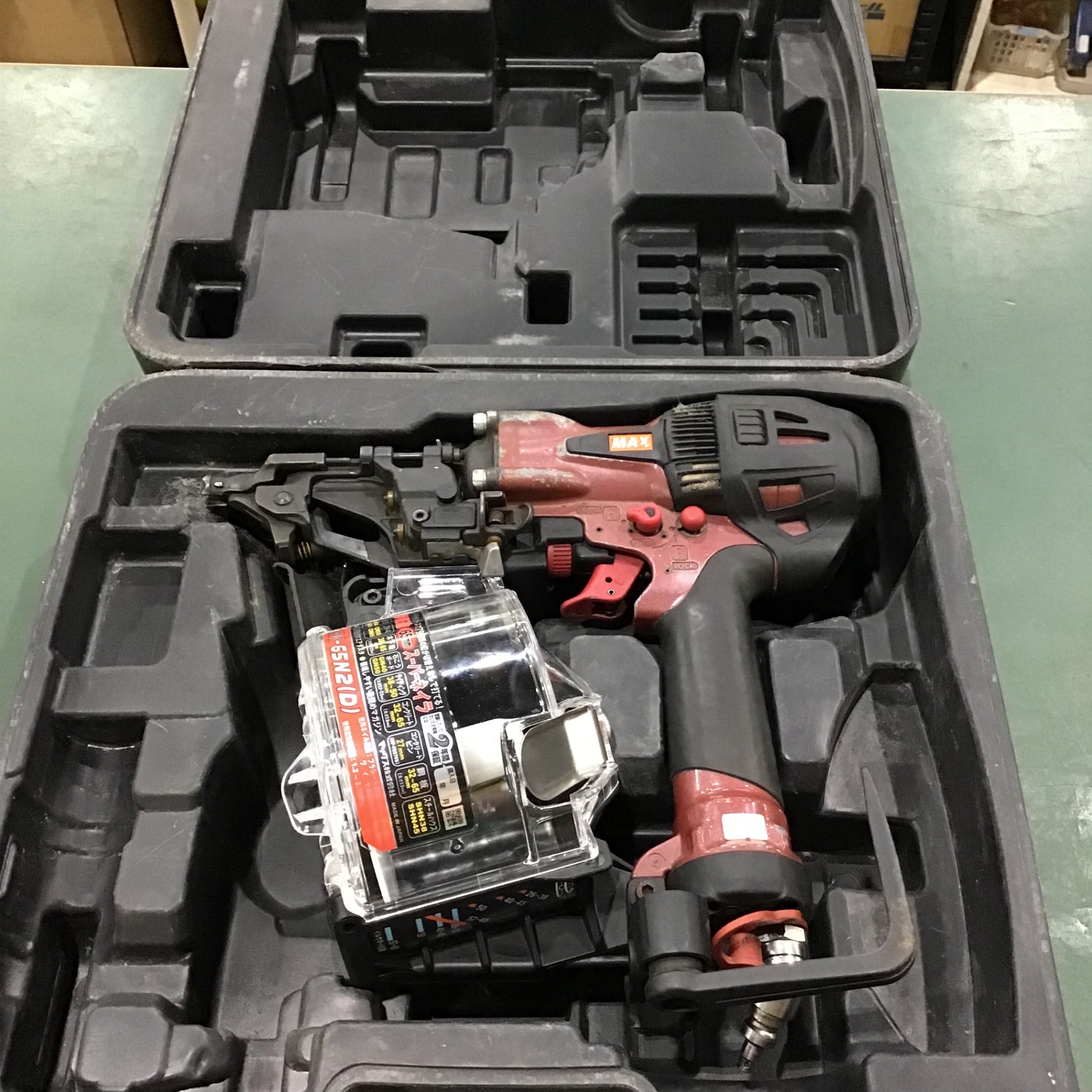 ☆マックス(MAX) 高圧エア釘打ち機 HN-65N2(D)-R【川口店】 – アクト