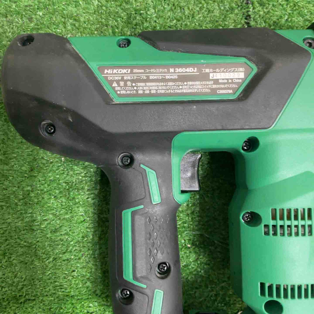 ★ハイコーキ(HIKOKI ※旧:日立工機) コードレスタッカ N3604DJ(NNK)【草加店】