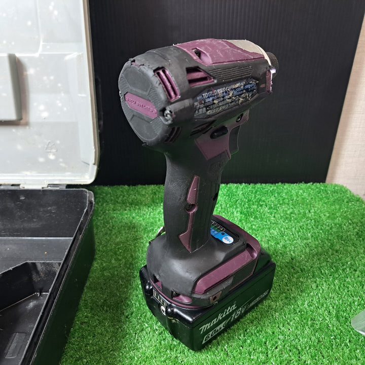 ★マキタ(makita) コードレスインパクトドライバー TD172DGXAP 18V6.0Ahバッテリー1個【岩槻店】