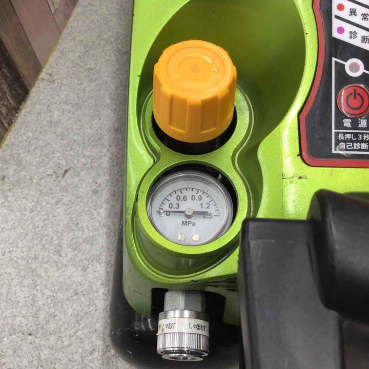 〇マックス(MAX) 常圧/高圧エアコンプレッサー AK-HL1270E2 ブライトグリーン【八潮店】