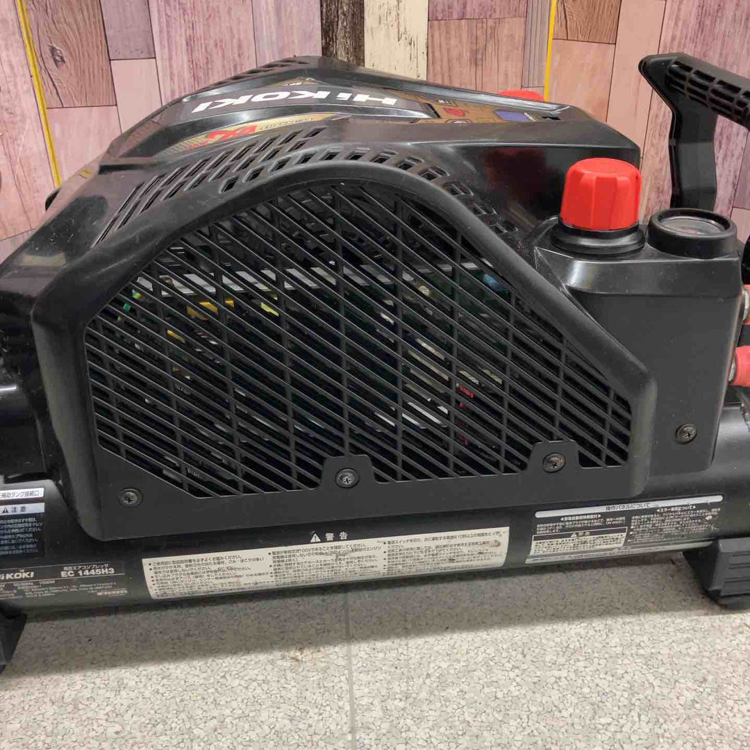 ★ハイコーキ(HIKOKI ※旧:日立工機) 高圧4口 エアコンプレッサー EC1445H3(CS)【八潮店】